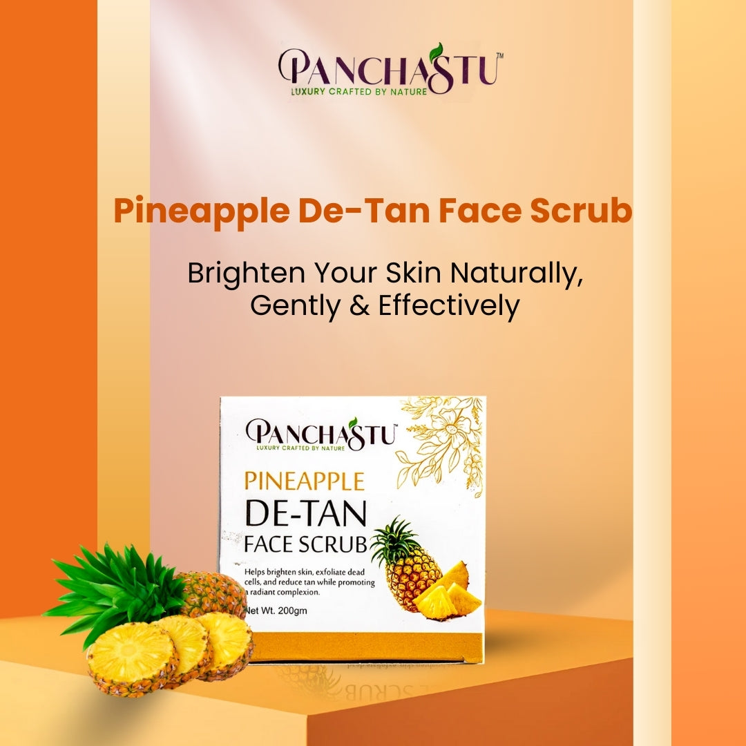Pineapple De-Tan Face Scrub