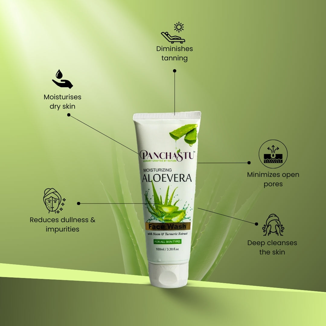 Moisturizing Aloe Vera Face Wash