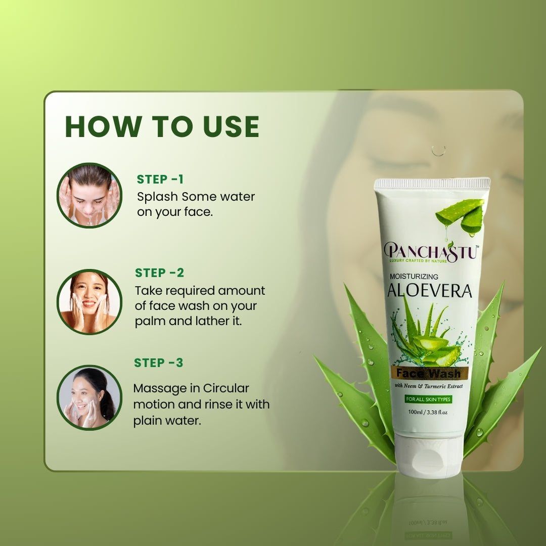 Moisturizing Aloe Vera Face Wash