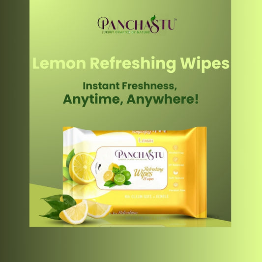 Lemon Refreshing Wipes