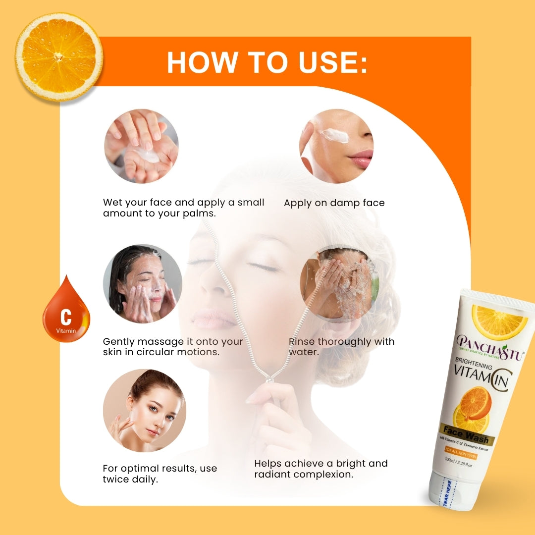 Vitamin C Glowing Face Wash