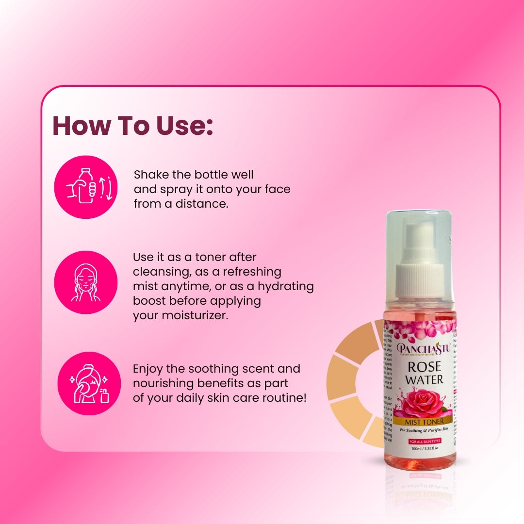 Rose Water Mist Toner