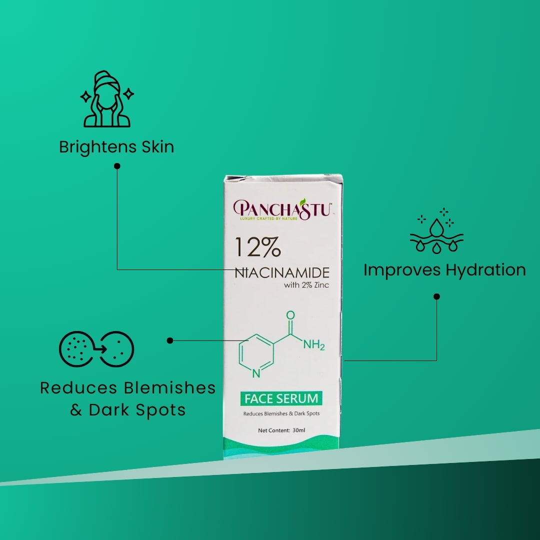 Panchastu 12% Niacinamide + 2% Zinc Serum