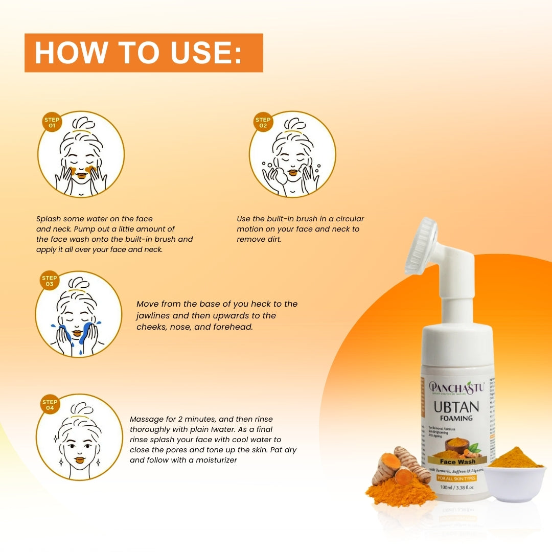 Glowing Foaming Face Wash